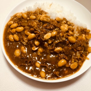 大豆がいっぱい！スパイスカレー